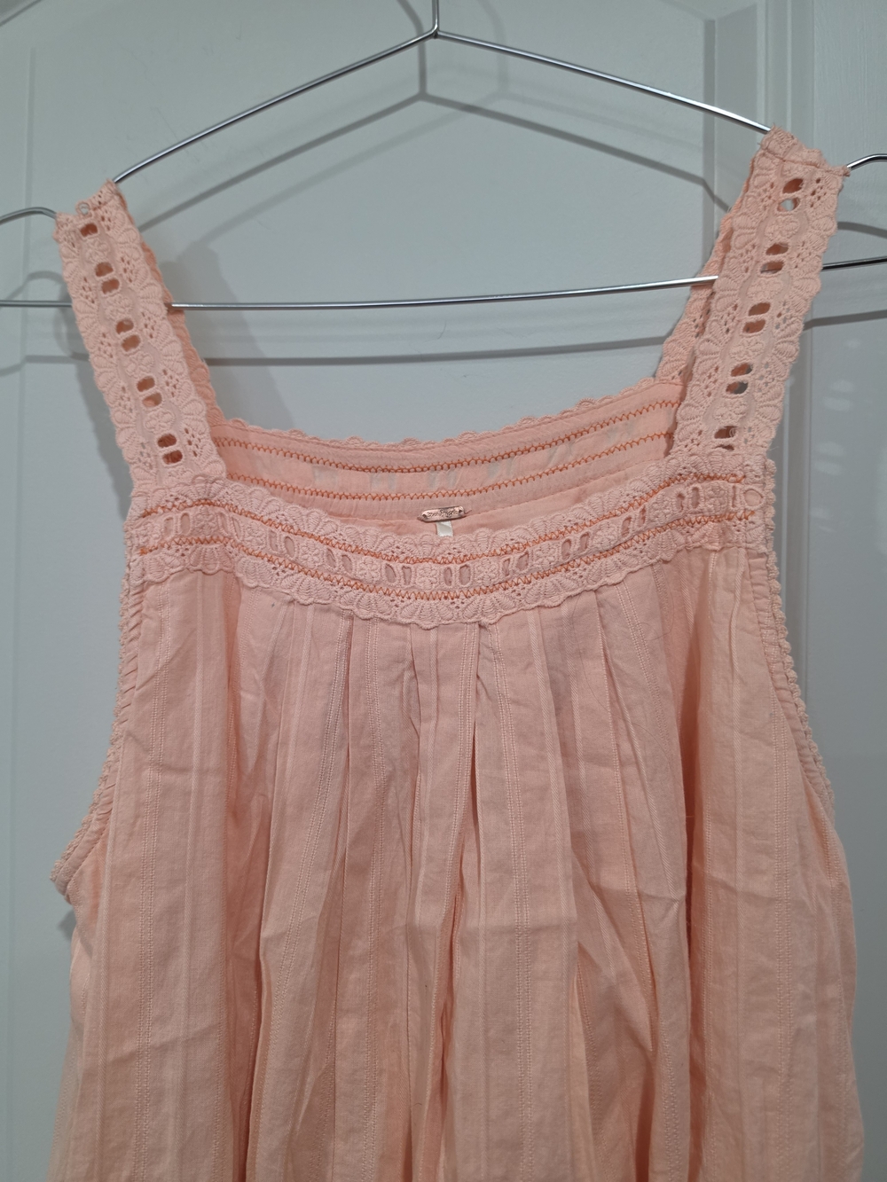 Women's Pink Latecia Smocking Detail Babydoll Mini Dress S NWT - Picture 11 of 15